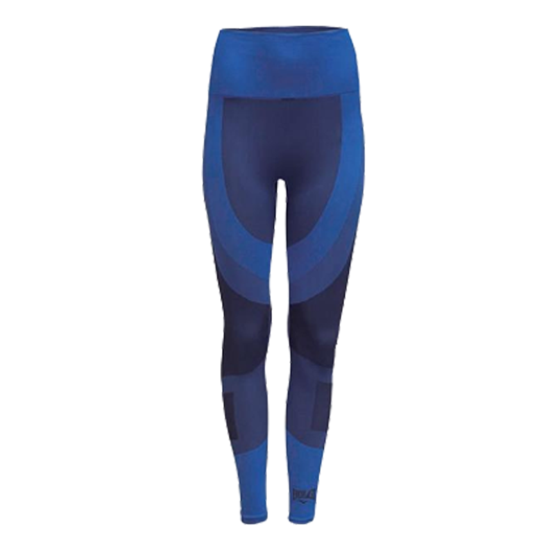 Leggins femeninos para ejercicio color azul marca Everlast