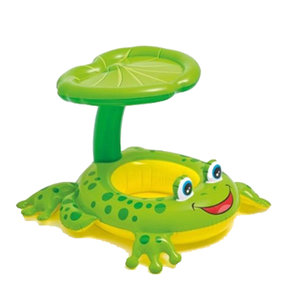 Flotador infantil de rana marca Intex