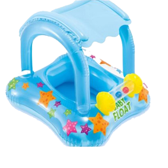 Flotador para bebe techado marca Intex