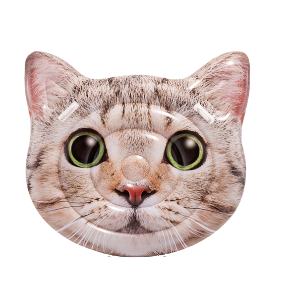 Flotador cara de gato marca Intex
