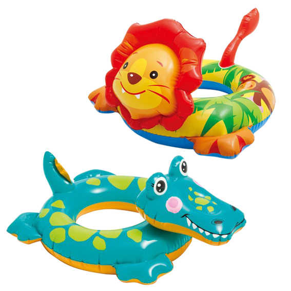 Flotadores infantiles de animales marca Intex