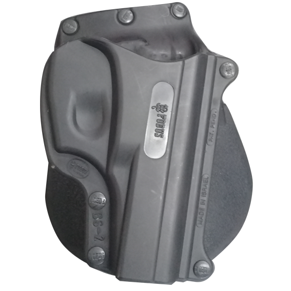 Fobus de plastico para pistola Modelo THUNDER 380 FIRESTORM BS2 marca BERSA