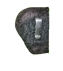 Tali de nylon con soporte de uña metalica para pistola 357 marca HS&S
