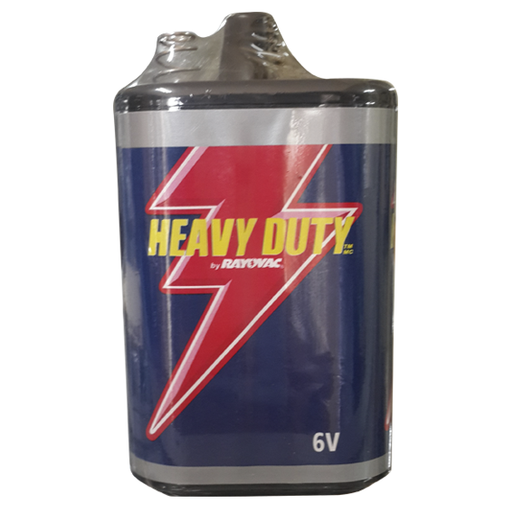 Batería para lámparas de cacería marca Rayovac