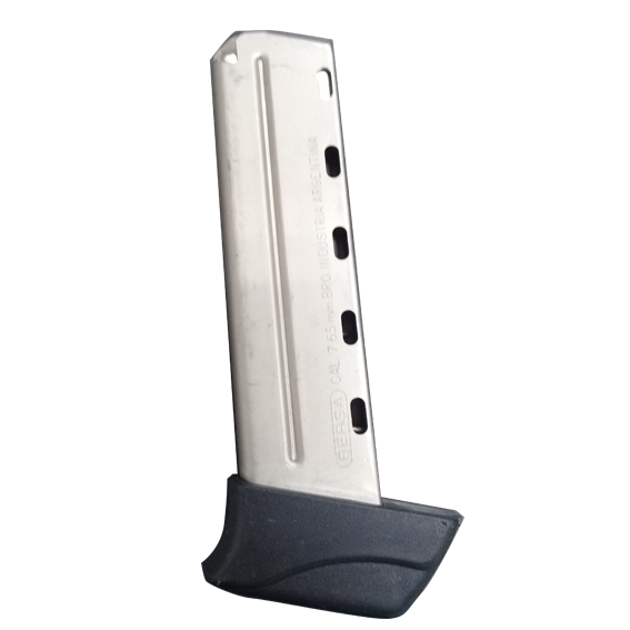Cargador32 auto de 10 cartuchos niquelado Modelo Thunder32 marca BERSA