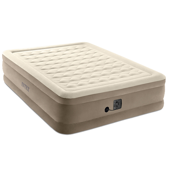 Colchón inflable queen ultra plush con bomba marca Intex
