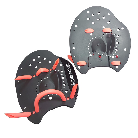 Entrenador de mano para natación marca Aquatek
