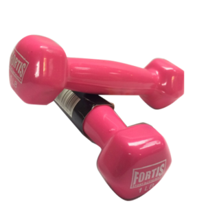 Mancuernas de vinil de 1 lb marca Fortis