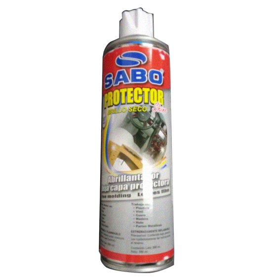 Limpiador protector, brillo seco marca SABO