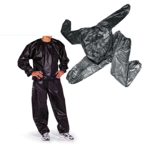Traje sauna color negro marca Body Sculpture