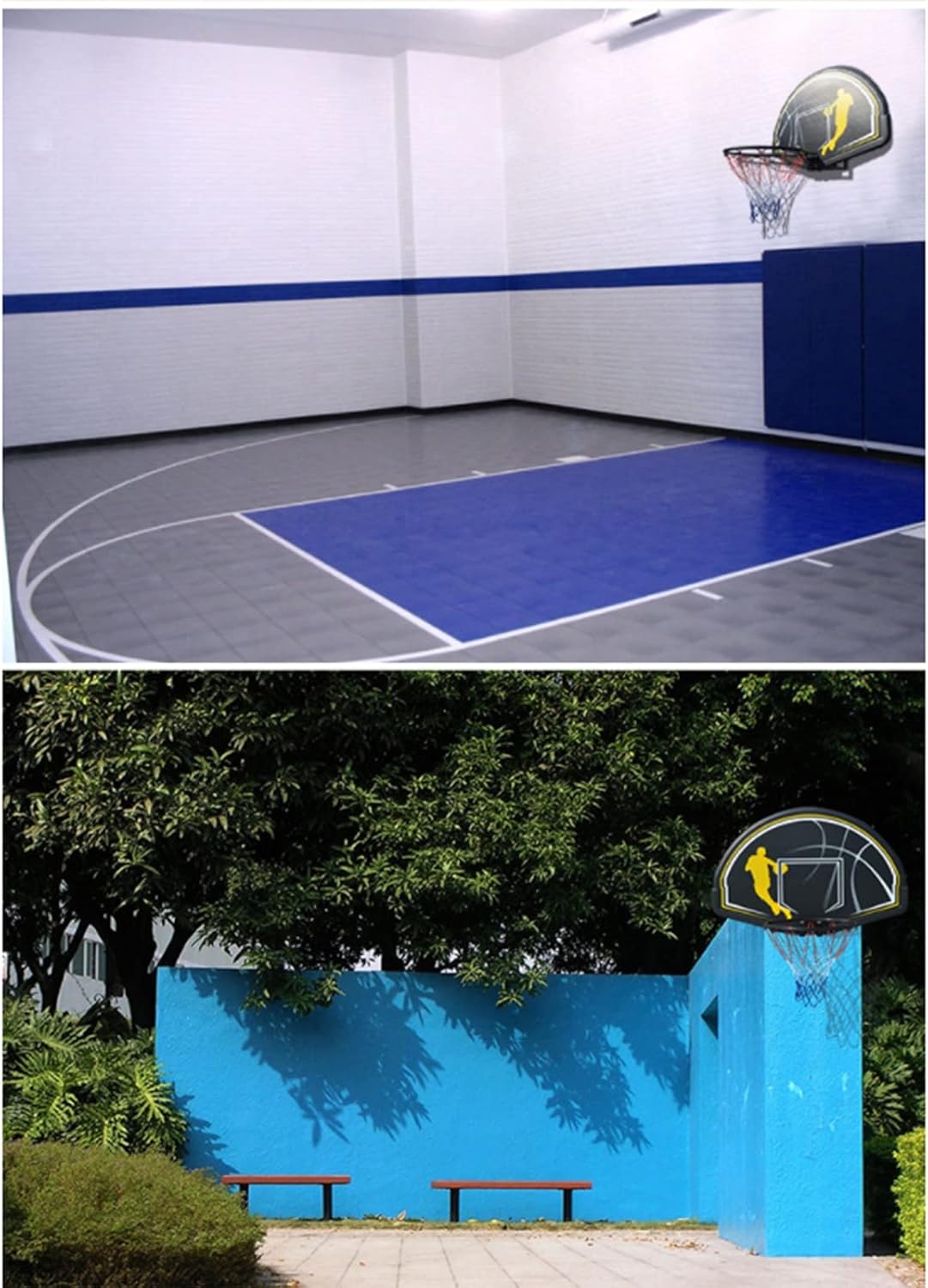 Combo tablero y aro de basquetbol marca SB - Imagen 4