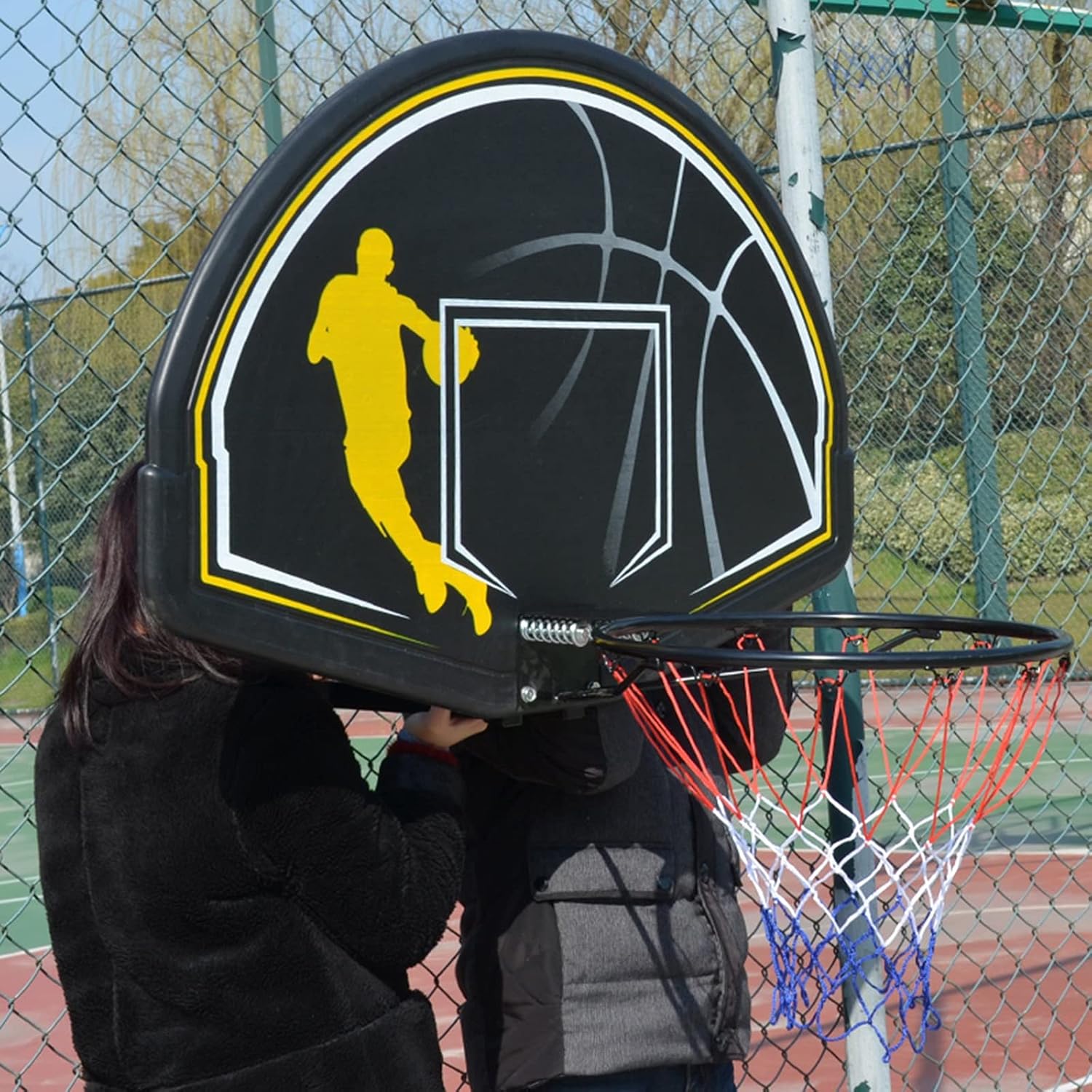 Combo tablero y aro de basquetbol marca SB - Imagen 2